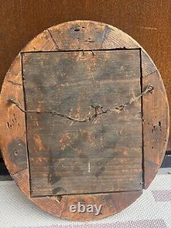 14 Antique 1800s Civil War Photo Elderly Woman Bonnet Cape + Wood Frame Glass