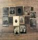 14 Antique Tintype Collection Lot Civil War Indian War Era Soldier Gay Interest