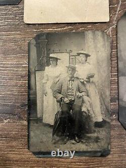 14 Antique Tintype Collection Lot Civil War Indian War Era Soldier Gay Interest