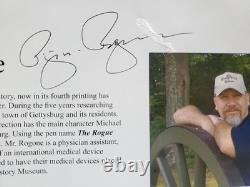 150th Gettysburg Reenactment SIGNED 2x Rogone Barber HC Civil War Photo Book