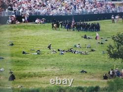 150th Gettysburg Reenactment SIGNED 2x Rogone Barber HC Civil War Photo Book