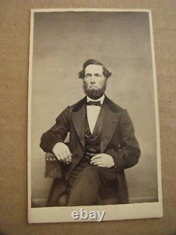 15th New Hampshire CIVIL War Soldier CDV Photo 1865