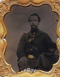 17th Infantry Enlisted Civil War Tintype