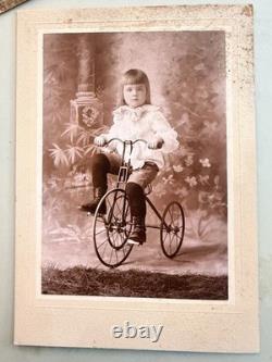 1800's CDV SET OF 4 RARE PHOTOS INCLUDING BEAUTIFUL AFRICAN AMERICAN WOMAN