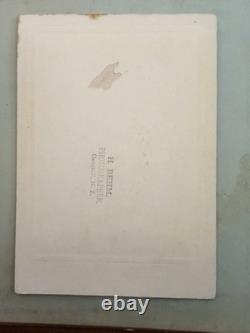 1800's CDV SET OF 4 RARE PHOTOS INCLUDING BEAUTIFUL AFRICAN AMERICAN WOMAN