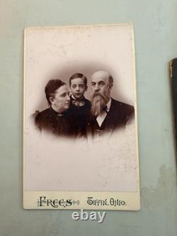 1800's CDV SET OF 4 RARE PHOTOS INCLUDING BEAUTIFUL AFRICAN AMERICAN WOMAN