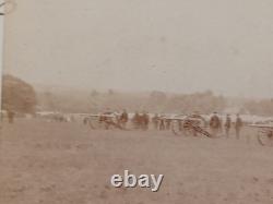 1800's Cabinet Card Brattleboro Vt Lt Artillery Regiment Civil War RRP 163
