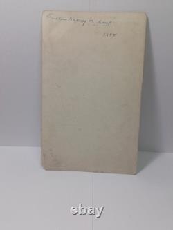 1800's Cabinet Card Brattleboro Vt Lt Artillery Regiment Civil War RRP 163