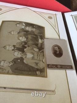 1800's Civil War Photograph/ Tintype/ CDV Albums Provenance NotesSET/32 pics