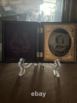 1800's POST MORTEM 1/6 Ambrotype