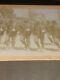 1800s Civil War Black Union Soldiers Marching To Battle Rarestereo-view