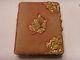 1800s Antique Civil War Era Family With 26 Photos Album Velvet Gold Tone 46146