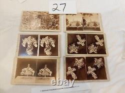 183 Stereo Views Oberlin Ohio Photo Group Pre Civil War Circa 1800's 6 Views