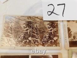 183 Stereo Views Oberlin Ohio Photo Group Pre Civil War Circa 1800's 6 Views