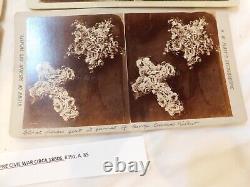 183 Stereo Views Oberlin Ohio Photo Group Pre Civil War Circa 1800's 6 Views