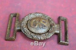 1850-1865 Civil War Georgia Confederate Belt Buckle Original See Photos Dig