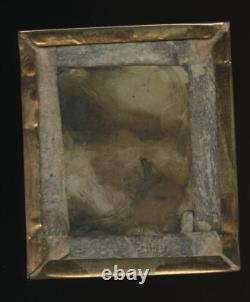 1850s 1/6 Daguerreotype Photo Man In Uniform Miner Or Sailor Pre Civil War Rare