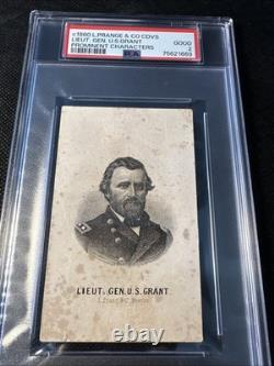 1860 L. Prang & Co. CDV Lieutenant General Ulysses S Grant PSA 2