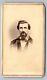 1860's California Civil War Era San Jose Sheriff J. H. Heering Cdv Photo F11