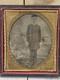1860's Civil War Musician 1/4 Plate Tin Type Antique Photo