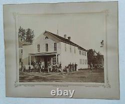 1860's Framed. People, Soldiers, Lawmen By Store Madison Wisconsin CIVIL War