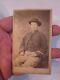 1860's Union Soldier Photo Card Csa Mccoy & Orr's Tub Bba-9