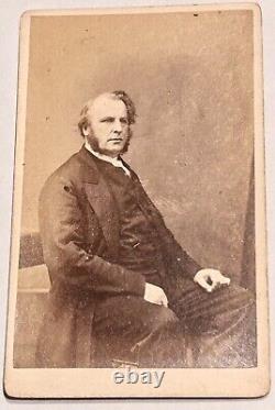 1860's cdv album Wesleyan Minister conference Presidents Wiseman, Bedford, Dixon