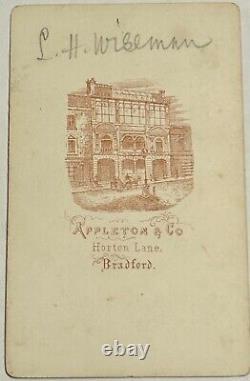 1860's cdv album Wesleyan Minister conference Presidents Wiseman, Bedford, Dixon