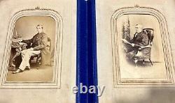 1860's cdv album Wesleyan Minister conference Presidents Wiseman, Bedford, Dixon