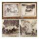 1860s Antique Lot Of 2 Civil War Photos Camp Northern Musician Soldiers (at)