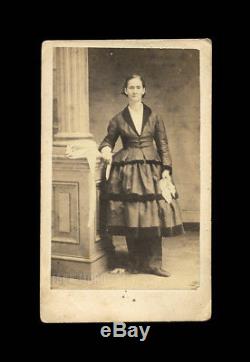 1860s CDV Photo Possible Rare Civil War Female Doctor Mary Ann Bickerdyke