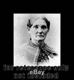 1860s CDV Photo Rare Union Civil War Soldiers Nurse Mary Ann Bickerdyke