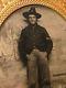 1860s Civil War Connecticut Sgt Tintype By Na Moore Hartford Ct In Flag Case