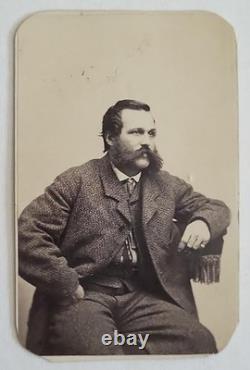 1860s Civil War CDV Capt John Bigelow Gettysburg Hero 9th Mass Battery Boston