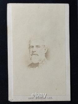 1860s Civil War CDV Confederate General Robert E. Lee