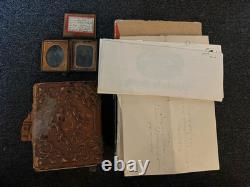 1860s Family Photo Album Tintype Cherokee Ancestry Research lot cdv civil war