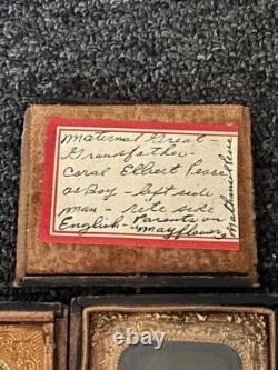 1860s Family Photo Album Tintype Cherokee Ancestry Research lot cdv civil war