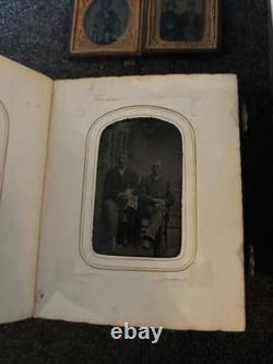 1860s Family Photo Album Tintype Cherokee Ancestry Research lot cdv civil war