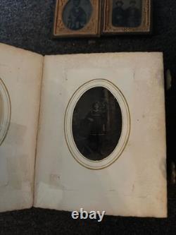 1860s Family Photo Album Tintype Cherokee Ancestry Research lot cdv civil war