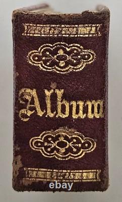 1860s Gem Tintype Album 44 Photos Civil War Soldier Massachusetts Richardson
