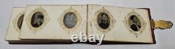 1860s Gem Tintype Album 44 Photos Civil War Soldier Massachusetts Richardson