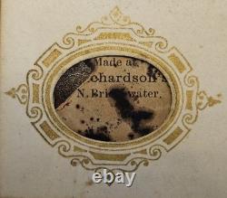 1860s Gem Tintype Album 44 Photos Civil War Soldier Massachusetts Richardson