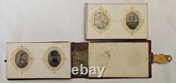 1860s Gem Tintype Album 44 Photos Civil War Soldier Massachusetts Richardson