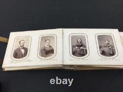 1860s Photo Album Civil War Soldier Andersonville POW Mourning ID'd Quaker Fam