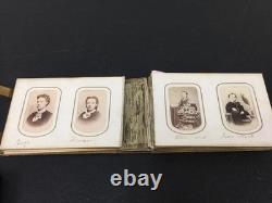 1860s Photo Album Civil War Soldier Andersonville POW Mourning ID'd Quaker Fam