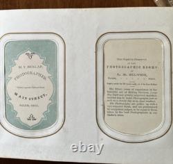 1860s Photo Album Civil War Soldier Andersonville POW Mourning ID'd Quaker Fam