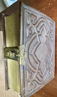 1860s Photo Album With Civil War Soldier Generals Lincoln Minnesota CDV Tintypes