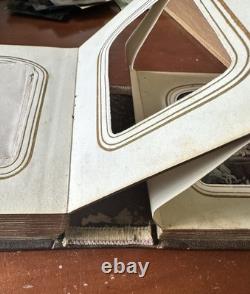 1860s Photo Album With Civil War Soldier Generals Lincoln Minnesota CDV Tintypes