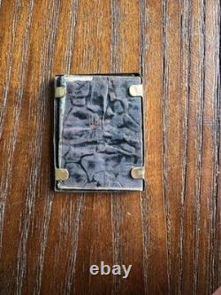 1860s Tintype Gem Photo Antique Civil War Era Painted Star Texas Lawman