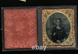 1860s Tintype Photo Young Civil War Sailor Powder Monkey